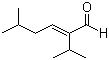 structure of CAS# 35158-25-9, 2-Isopropyl-5-methyl-2-hexenal;Isodihydro lavandulal