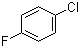 结构式 CAS# 352-33-0, 1-氯-4-氟苯; 4-氯氟苯