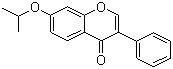 结构式 CAS# 35212-22-7, 7-异丙氧基异黄酮; 依普黄酮; 伊普黄酮