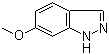 structure of CAS# 3522-07-4, 6-Methoxyindazole;6-Methoxy-1H-indazole