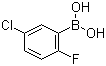structure of CAS# 352535-83-2, 5-Chloro-2-fluorobenzeneboronic acid;(5-Chloro-2-fluorophenyl)boronic acid