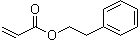 structure of CAS# 3530-36-7, 2-Phenylethyl acrylate;Phenethyl acrylate
