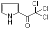structure of CAS# 35302-72-8, 2-(Trichloroacetyl)pyrrole;2,2,2-Trichloro-1-(1H-pyrrol-2-yl)ethanone; NSC 272669