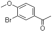 structure of CAS# 35310-75-9, 3'-Bromo-4'-methoxyacetophenone;4-Acetyl-2-bromoanisole