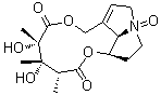 structure of CAS# 35337-98-5, Monocrotaline oxide;(3R,4S,5S,13aR,13bR)-4,5,8,10,12,13,13a,13b-Octahydro-4,5-dihydroxy-3,4,5-trimethyl-2H-[1,6]dioxacycloundecino[2,3,4-gh]pyrrolizine-2,6(3H)-dione 11-oxide