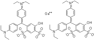 结构式 CAS# 3536-49-0, 专利蓝 V