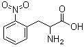 结构式 CAS# 35378-63-3, 2-硝基-DL-苯丙氨酸
