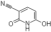 1,2-二氢-6-羟基-2-氧代-3-氰基吡啶分子结构 (CAS 35441-10-2)