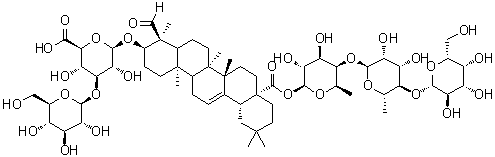 Trichoside C molecular structure (CAS 35610-16-3)