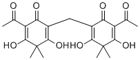 白绵马素 AA分子结构 (CAS 3570-40-9)