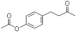 structure of CAS# 3572-06-3, 4-(3-Oxobutyl)phenyl acetate;4-(4-Acetoxyphenyl)-2-butanone