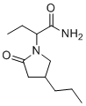 Brivaracetam (alfaR, 4S)-Isomer molecular structure (CAS 357336-99-3)