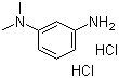 N,N-Dimethyl-1,3-phenylenediamine dihydrochloride molecular structure (CAS 3575-32-4)