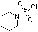 structure of CAS# 35856-62-3, Piperidinesulfonyl chloride;Piperidinosulfonyl chloride