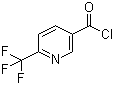结构式 CAS# 358780-13-9, 6-三氟甲基烟酰氯