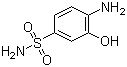structure of CAS# 3588-76-9, 4-Amino-3-hydroxybenzenesulphonamide;2-Aminophenol-5-sulfonamide