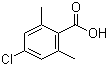 structure of CAS# 35887-72-0, 4-Chloro-2,6-dimethylbenzoic acid