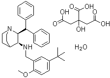 Maropitant citrate hydrate molecular structure (CAS 359875-09-5)