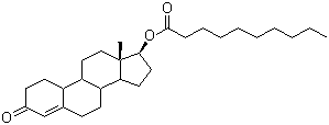 Nandrolone decanoate molecular structure (CAS 360-70-3)