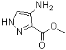 结构式 CAS# 360056-45-7, 4-氨基-1H-吡唑-3-羧酸甲酯
