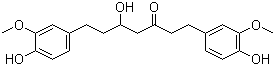 六氢姜黄素分子结构 (CAS 36062-05-2)