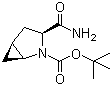 结构式 CAS# 361440-67-7, (1S,3S,5S)-3-(氨基羰基)-2-氮杂双环[3.1.0]己烷-2-甲酸叔丁酯