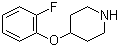 4-(2-Fluorophenoxy)piperidine molecular structure (CAS 3623-02-7)