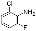 structure of CAS# 363-51-9, 2-Chloro-6-fluoroaniline