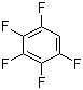 结构式 CAS# 363-72-4, 五氟苯; 1,2,3,4,5-五氟苯