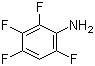 结构式 CAS# 363-73-5, 2,3,4,6-四氟苯胺