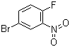 4-Bromo-1-fluoro-2-nitrobenzene molecular structure (CAS 364-73-8)