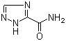 structure of CAS# 3641-08-5, 1,2,4-Triazole-3-carboxamide;2H-1,2,4-Triazole-3-carboxamide