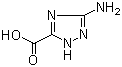 structure of CAS# 3641-13-2, 3-Amino-1,2,4-triazole-5-carboxylic acid;5-Amino-2H-1,2,4-triazole-3-carboxylic acid