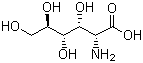 structure of CAS# 3646-68-2, D-Glucosamic acid ;2-Amino-2-deoxy-D-gluconic acid