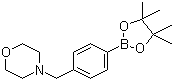 structure of CAS# 364794-79-6, 4-(4-Morpholinylmethyl)benzeneboronic acid pinacol ester;4-[4-(4,4,5,5-Tetramethyl-1,3,2-dioxaborolan-2-yl)benzyl]morpholine