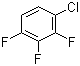 structure of CAS# 36556-42-0, 2,3,4-Trifluorochlorobenzene;1-Chloro-2,3,4-trifluorobenzene