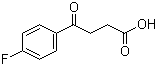 structure of CAS# 366-77-8, 3-(4-Fluorobenzoyl)propionic acid;4-(4-Fluorophenyl)-4-oxobutanoic acid