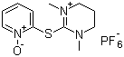结构式 CAS# 366821-62-7, S-(1-氧代-2-吡啶)巯基-1,3-二甲基丙基脲六氟磷酸盐