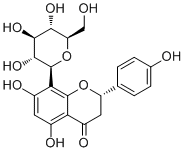 结构式 CAS# 3682-02-8, 异柚葡糖苷