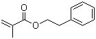 structure of CAS# 3683-12-3, 2-Phenylethyl methacrylate;Methacrylic acid phenethyl ester; Phenethyl methacrylate; beta-Phenylethyl methacrylate