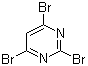 structure of CAS# 36847-11-7, 2,4,6-Tribromopyrimidine;NSC 87663