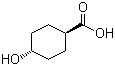 structure of CAS# 3685-26-5, trans-4-Hydroxycyclohexanecarboxylic acid