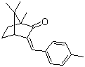 structure of CAS# 36861-47-9, 3-(4-Methylbenzylidene)camphor;(3E)-1,7,7-Trimethyl-3-[(4-methylphenyl)methylidene]bicyclo[2.2.1]heptan-2-one