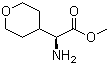 structure of CAS# 368866-32-4, (S)-Amino(tetrahydropyran-4-yl)acetic acid methyl ester