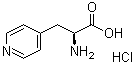 (alphaS)-alpha-氨基-4-吡啶丙酸单盐酸盐分子结构 (CAS 369403-60-1)