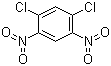 结构式 CAS# 3698-83-7, 1,5-二氯-2,4-二硝基苯