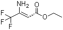 structure of CAS# 372-29-2, Ethyl 3-amino-4,4,4-trifluorocrotonate;Ethyl 3-amino-4,4,4-trifluoro-2-butenoate