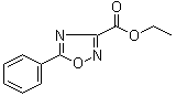 structure of CAS# 37384-62-6, Ethyl 5-phenyl-1,2,4-oxadiazole-3-carboxylate