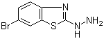结构式 CAS# 37390-63-9, 6-溴-2-肼基苯并噻唑