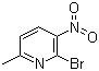 结构式 CAS# 374633-31-5, 2-溴-6-甲基-3-硝基吡啶